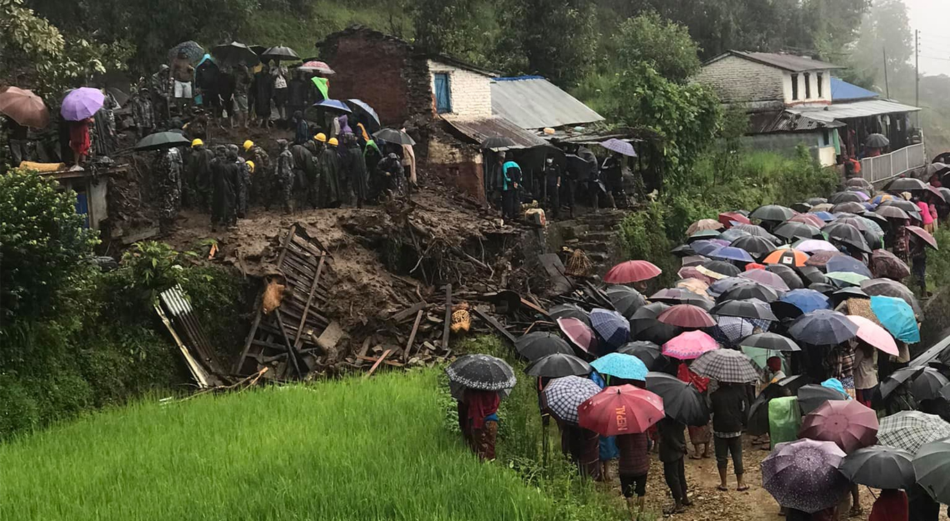 कात्तिके वर्षाले विपद् निम्त्याउँदा आजसम्म १२१ को मृत्यु, २८ जना बेपत्ता